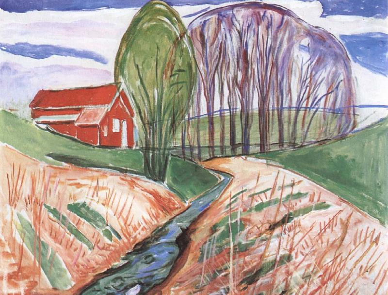Edvard Munch Spring